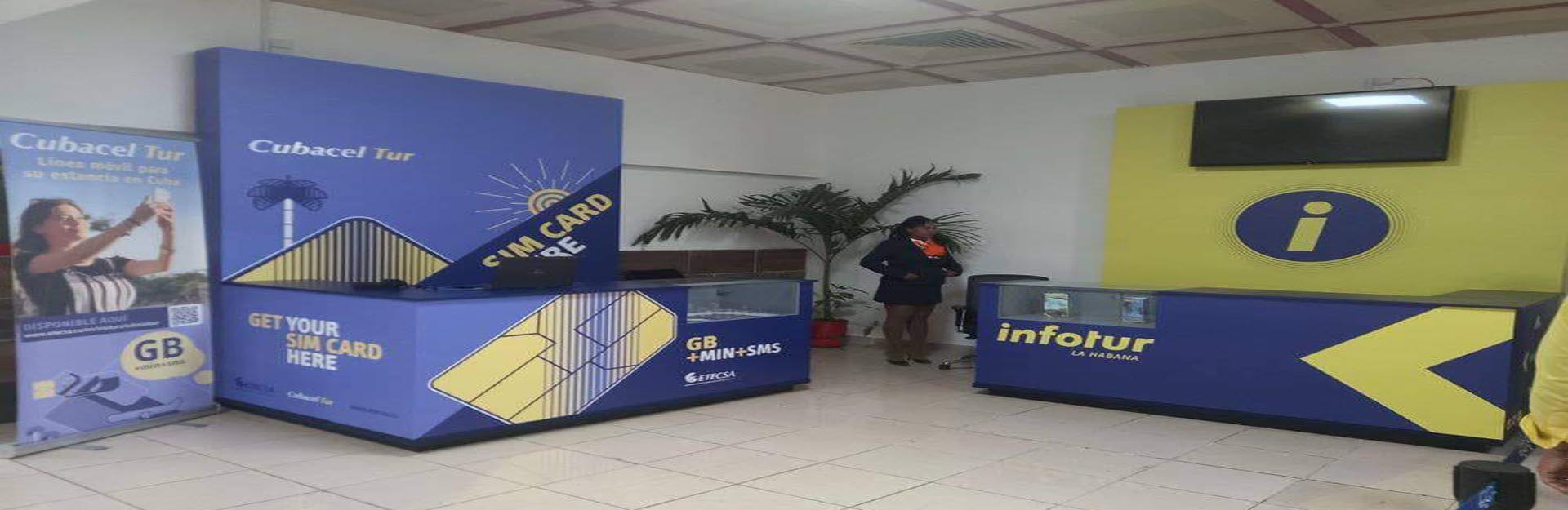 Punto de Venta CubacelTur, Aeropuerto Jose Marti